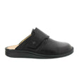 Finn Comfort Amalfi-S Slide (Unisex) - Black Dress-Casual - Clogs & Mules - The Heel Shoe Fitters