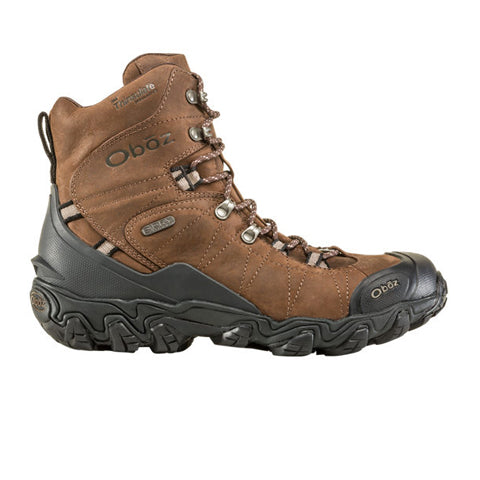Oboz Bridger 8" Insulated B-DRY Winter Hiking Boot (Men) - Bark Brown Hiking - Mid - The Heel Shoe Fitters