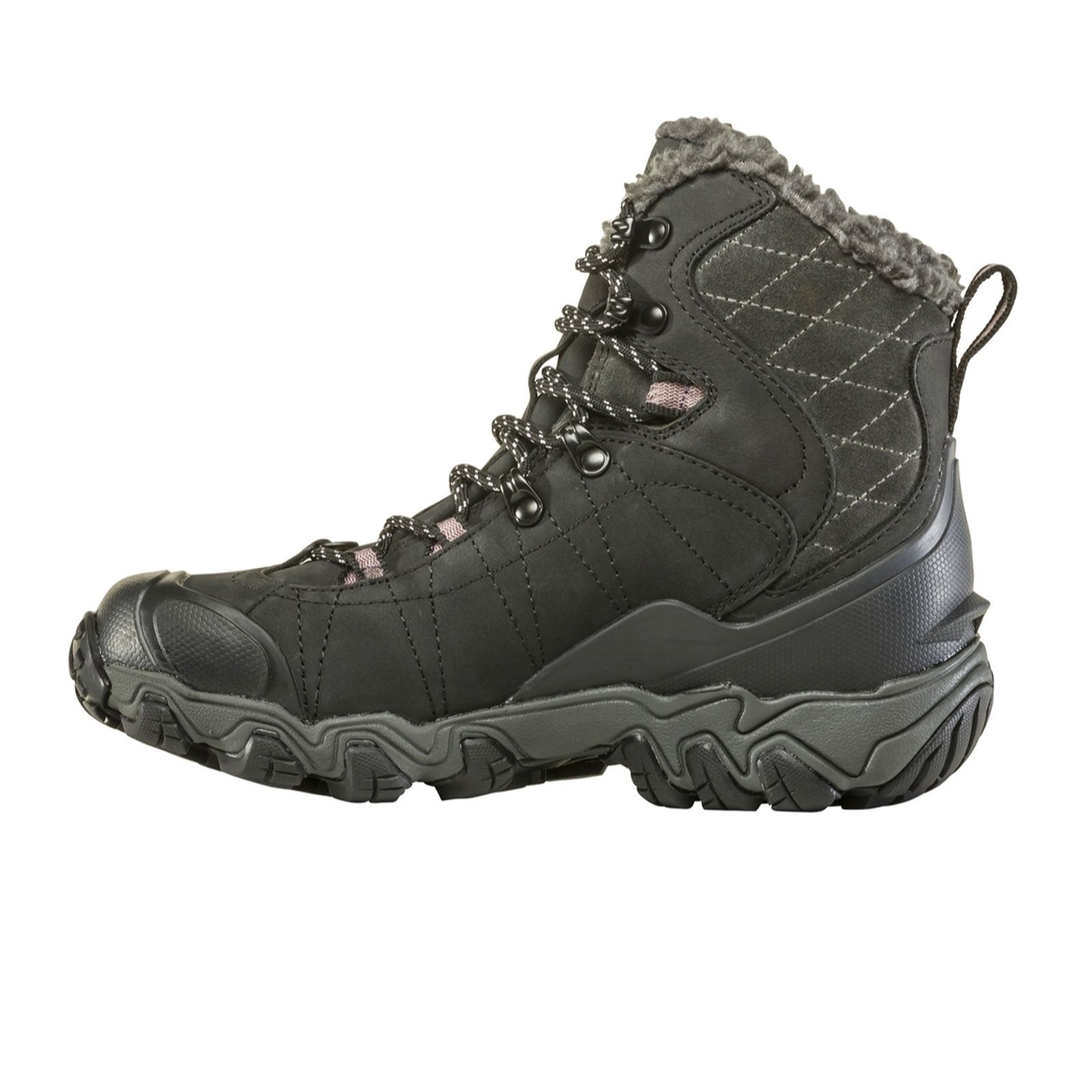 Oboz Bridger 7" Insulated B-DRY Winter Hiking Boot (Women) - Black ...