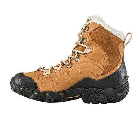 Oboz Bridger 7" Insulated B-DRY Winter Hiking Boot (Women) - Chipmunk Hiking - Mid - The Heel Shoe Fitters