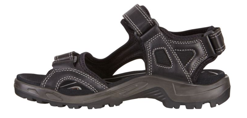 ECCO Offroad Sandal Men Black The Heel Shoe Fitters