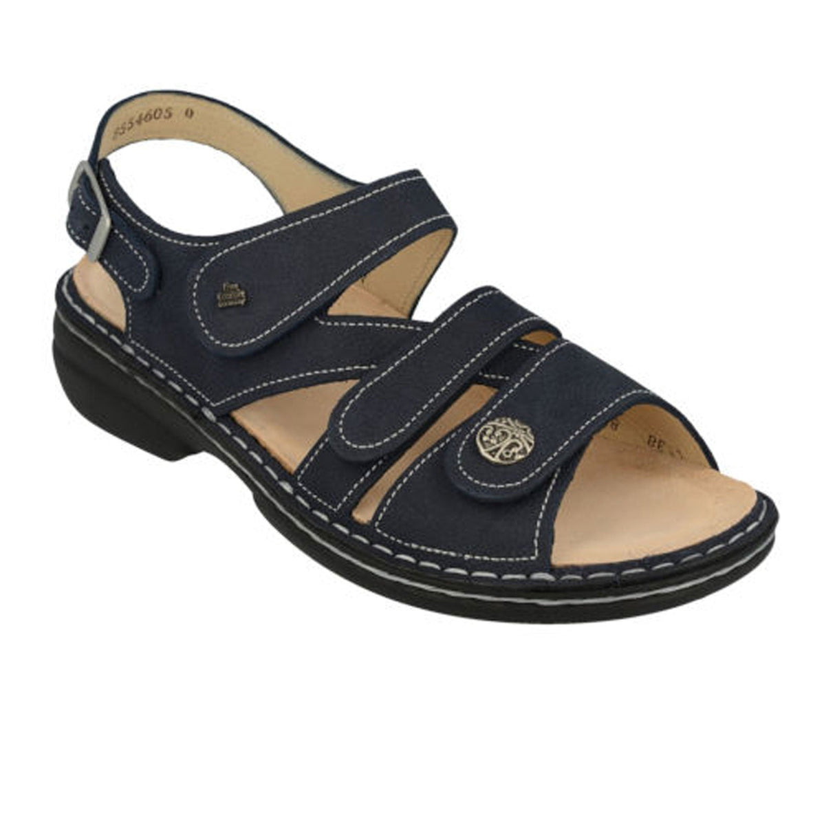 Finn Comfort Gomera-S Backstrap Sandal (Women) - Lake Nubuk Vienna Sandals - Backstrap - The Heel Shoe Fitters