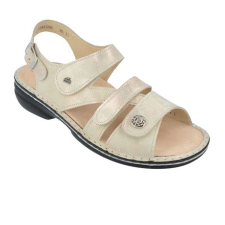 Finn Comfort Gomera-S Backstrap Sandal (Women) - Champagne Nuvola Sandals - Backstrap - The Heel Shoe Fitters