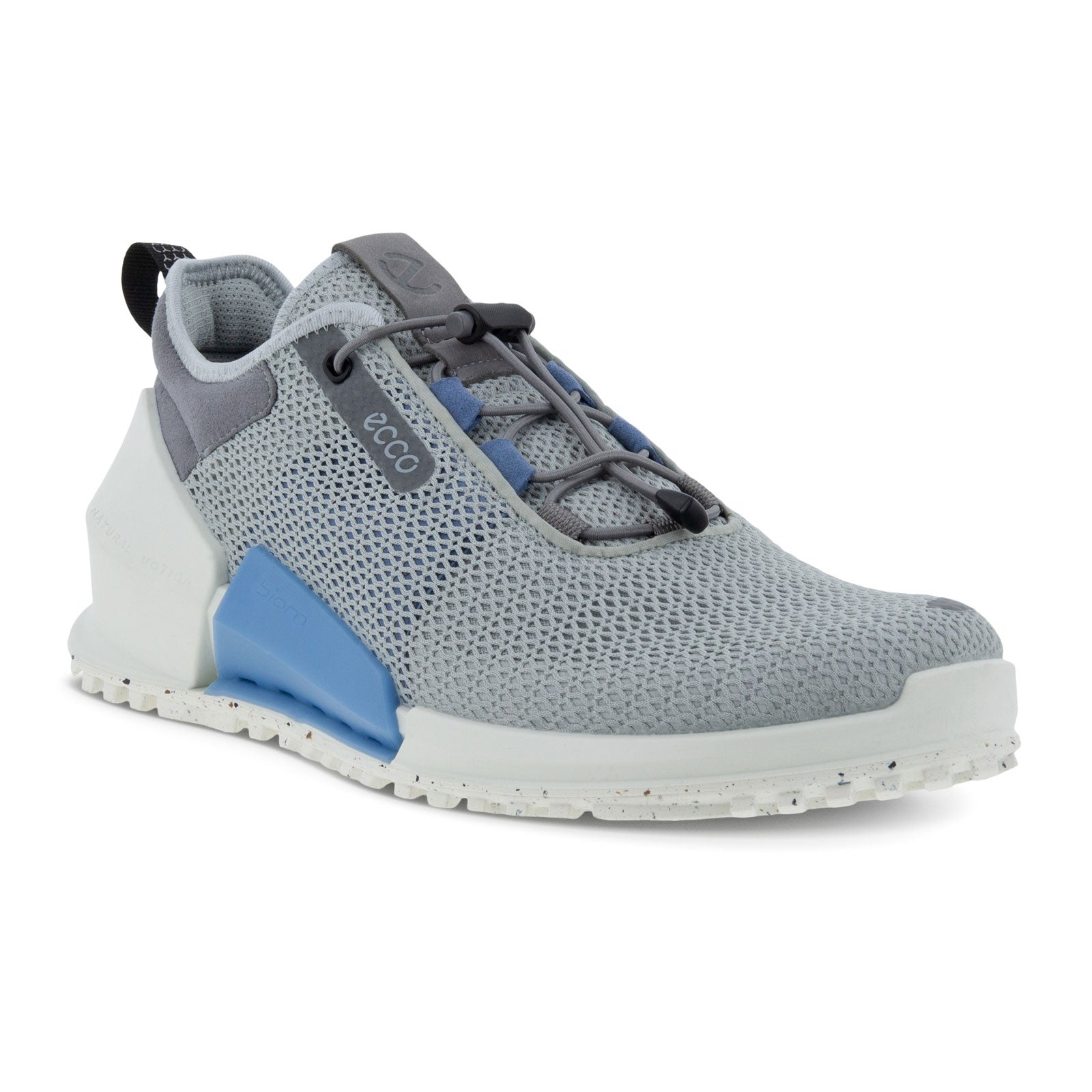 Ecco Biom 2.0 Sneaker (Men) Concrete/Retro Blue - The Heel Shoe Fitters