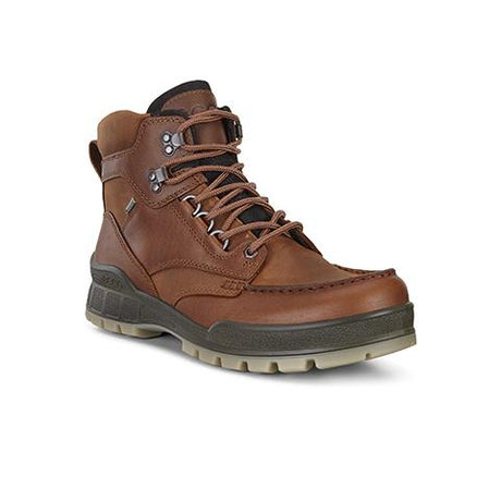 ECCO Track 25 High Hiking Boot (Men) - Bison/Bison Hiking - Mid - The Heel Shoe Fitters