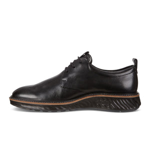 Ecco St.1 Hybrid Plain Toe Oxford (Men) - Black Dress-Casual - Oxfords - The Heel Shoe Fitters