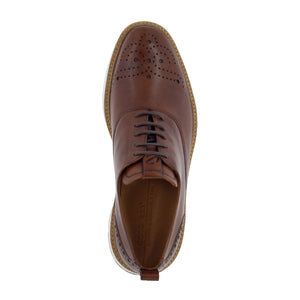 Ecco St. 1 Hybrid Derby Wingtip Oxford (Men) - Cognac Dress-Casual - Oxfords - The Heel Shoe Fitters