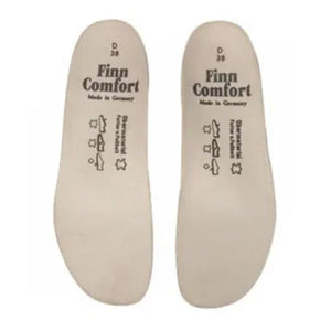 Finn Comfort Finnamic Soft Non Perforated Replacement Footbed (Unisex) - Natural Orthotics - Full Length - Neutral - The Heel Shoe Fitters