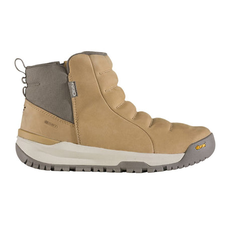 Oboz Sphinx Pull On Insulated B-DRY Winter Boot (Women) - Iced Coffee Boots - Winter - Low - The Heel Shoe Fitters