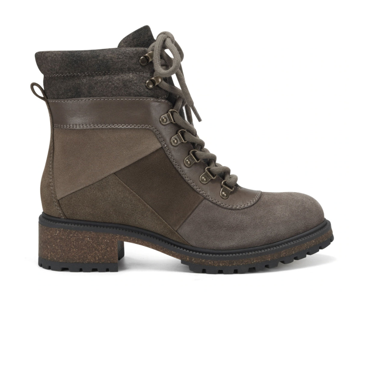 Earth Tessa Heeled Boot (Women) - Mushroom Multi Boots - Fashion - The Heel Shoe Fitters