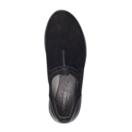 Earth Steadfast (Men) - Black Dress-Casual - Slip Ons - The Heel Shoe Fitters