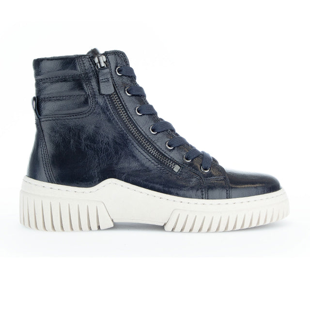 Gabor 93761-26 Hightop Sneaker (Women) - Navy Dress-Casual - Sneakers - The Heel Shoe Fitters