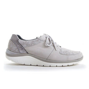 Waldlaufer Wish 969H02 Sneaker (Women) - Cement Combi Athletic - Casual - Lace Up - The Heel Shoe Fitters