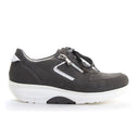 Waldlaufer Annie 999004 Lace Up (Women) - Grey Nubuck Athletic - Casual - Lace Up - The Heel Shoe Fitters