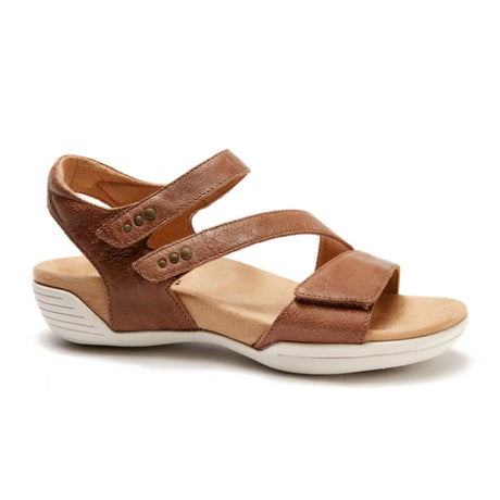 Halsa Denia Backstrap Sandal (Women) - Cognac Sandals - Backstrap - The Heel Shoe Fitters