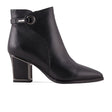 AquaDiva Irma Ankle Boot (Women) - Black Leather Boots - Fashion - Ankle Boot - The Heel Shoe Fitters