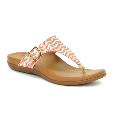 Aetrex Rita Sandal (Women) - Coral Sandals - Thong - The Heel Shoe Fitters