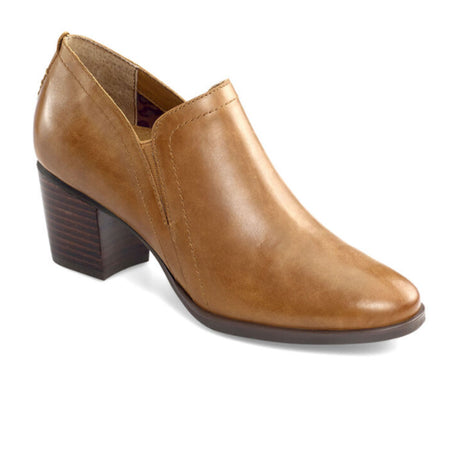 Aetrex Delaney Bootie (Women) - Cognac Leather Boots - Fashion - Ankle Boot - The Heel Shoe Fitters