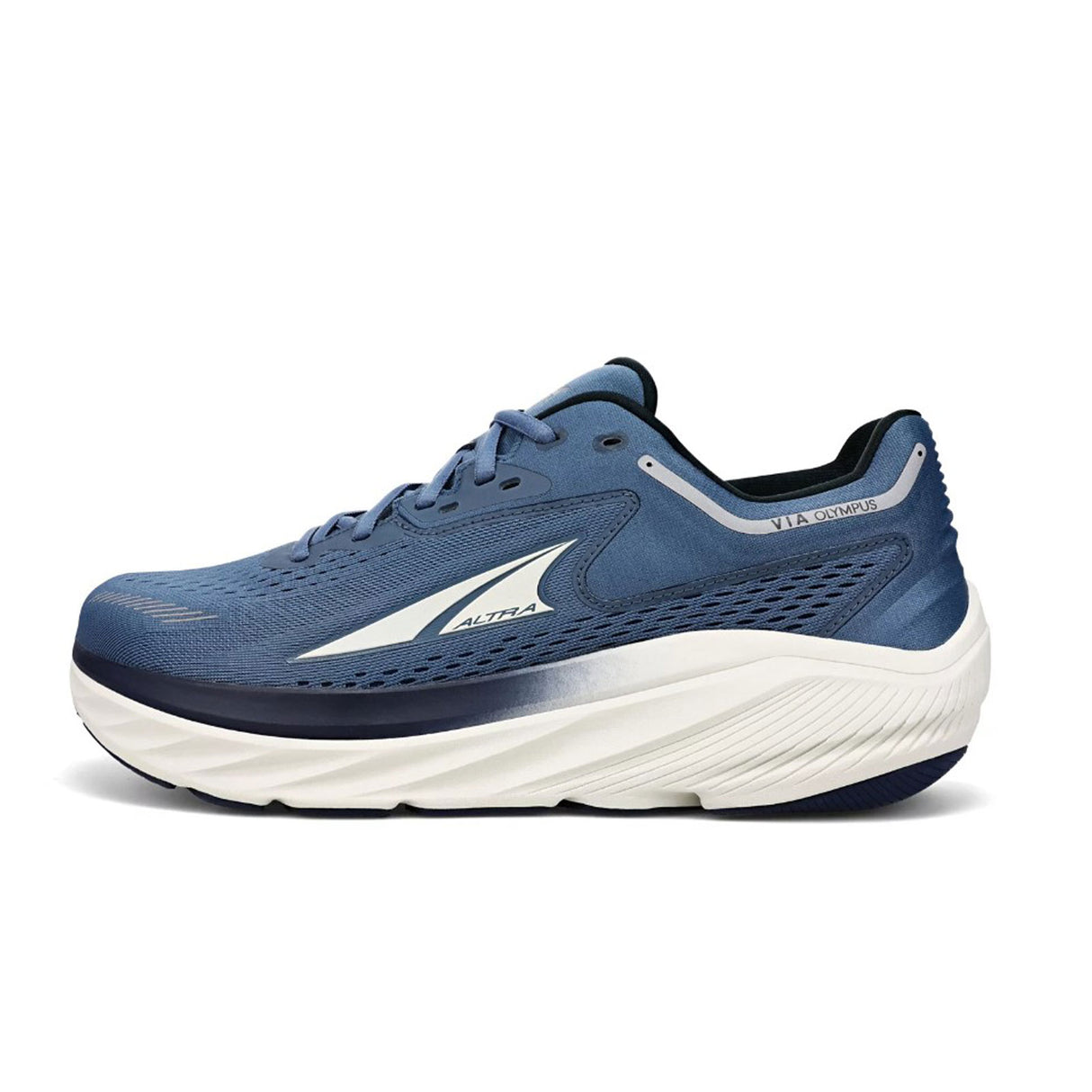 Altra Via Olympus Running Shoe (Men) - Mineral Blue Athletic - Running - The Heel Shoe Fitters
