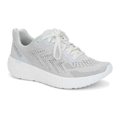 Aetrex Danika Sneaker (Women) - White Athletic - Walking - The Heel Shoe Fitters