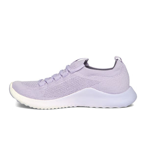 Aetrex Carly Sneaker (Women) - Lilac Athletic - Athleisure - The Heel Shoe Fitters