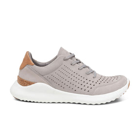 Aetrex Laura Sneaker (Women) - Grey Athletic - Athleisure - The Heel Shoe Fitters