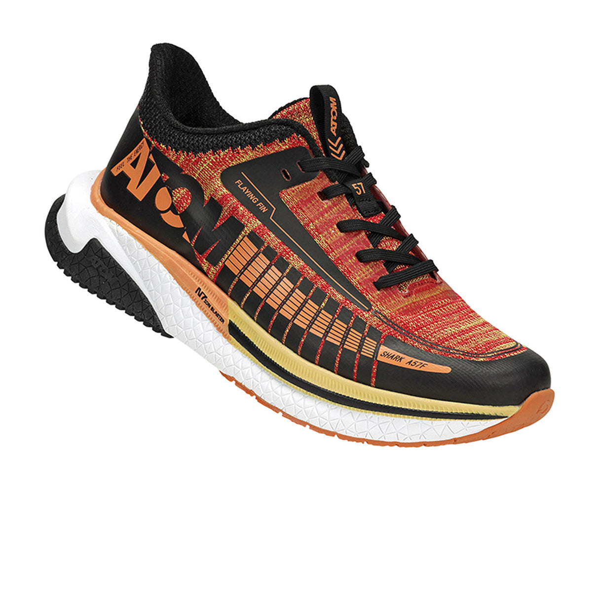 Atom Shark Mako Running Shoe (Men) - Fire Athletic - Running - The Heel Shoe Fitters