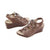 Aetrex Giselle Sandal (Women) - Stone Sandals - Wedge - The Heel Shoe Fitters