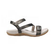 Aetrex Gabby Backstrap Sandal (Women) - Pewter Sandals - Backstrap - The Heel Shoe Fitters