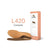 Lynco L420 Compete Orthotic (Women) - Copper Orthotics - Full Length - Neutral - The Heel Shoe Fitters