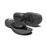 Keen Kona Flip (Men) - Black/Steel Grey Sandal - Thong - The Heel Shoe Fitters