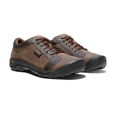 Keen Austin Wide Lace Up (Men) - Chocolate Brown Athletic - Casual - Lace Up - The Heel Shoe Fitters