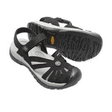 Keen Rose Sandal (Women) - Black/Neutral Gray Sandals - Backstrap - The Heel Shoe Fitters