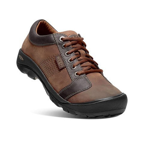 Keen Austin Wide Lace Up (Men) - Chocolate Brown Athletic - Casual - Lace Up - The Heel Shoe Fitters