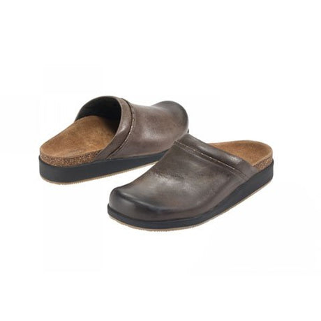 Aetrex Melinda Clog (Women) - Iron Dress-Casual - Clogs & Mules - The Heel Shoe Fitters