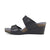 Aetrex Chantel (Women) - Black Sandals - Wedge - The Heel Shoe Fitters