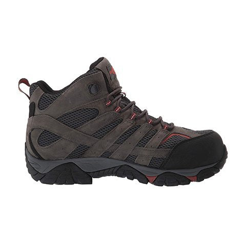 Men's moab 2 peak mid deals waterproof comp toe work boot