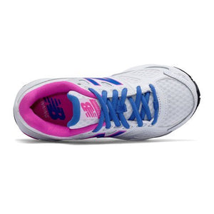 New Balance KR680 (Children) - White Athletic - Running - Cushion - The Heel Shoe Fitters
