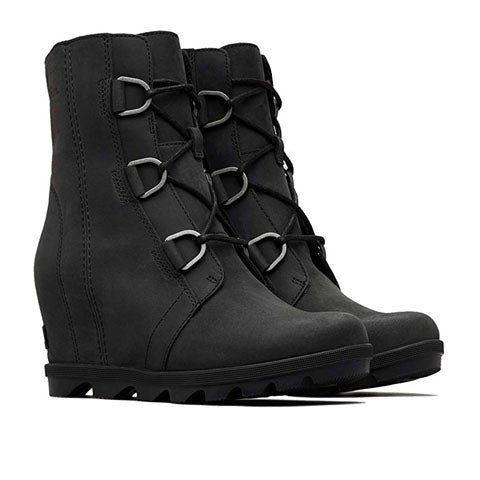 Sorel Joan of Arctic II Wedge Boot (Women) - Black Boots - Fashion - Wedge - The Heel Shoe Fitters