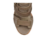 Sorel Nadia Buckle II Open Toe Wedge (Women) - Sage Sandals - Heel/Wedge - The Heel Shoe Fitters