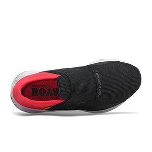 New Balance Fresh Foam Roav Slip On Sneaker (Children) - Black/Energy Red Athletic - Running - Cushion - The Heel Shoe Fitters