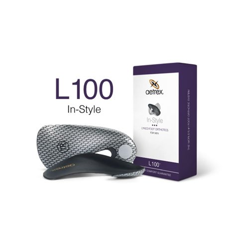 Lynco L100 Fashion Orthotic (Men) - Black Accessories - Orthotics/Insoles - 3/4 Length - The Heel Shoe Fitters
