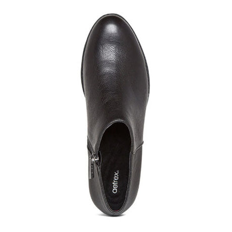 Aetrex Laurel Bootie (Women) - Black Boots - Fashion - Ankle Boot - The Heel Shoe Fitters