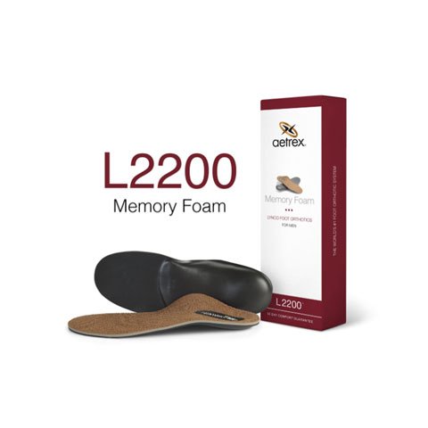 Lynco L2200 Memory Foam Orthotic (Men) - Copper Accessories - Orthotics/Insoles - Full Length - The Heel Shoe Fitters