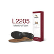 Lynco L2205 Memory Foam Orthotic (Men) - Copper Accessories - Orthotics/Insoles - Full Length - The Heel Shoe Fitters
