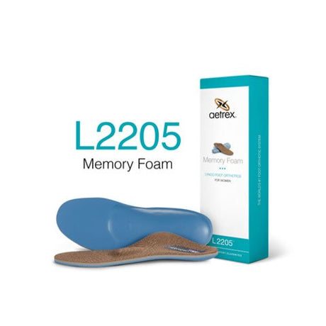 Lynco L2205 Memory Foam Orthotic (Women) - Copper Accessories - Orthotics/Insoles - Full Length - The Heel Shoe Fitters