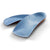 Birkenstock Sport Footbed Narrow (Unisex) - Blue Orthotics - 3-4 Length - Neutral - The Heel Shoe Fitters