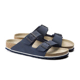 Birkenstock Arizona Sandal (Men) - Desert Soil Blue Birko-Flor Sandals - Slide - The Heel Shoe Fitters