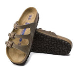 Birkenstock Florida Soft Footbed Sandal (Women) - Tobacco Oiled Leather Sandals - Slide - The Heel Shoe Fitters
