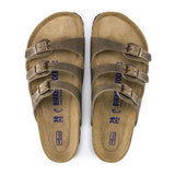 Birkenstock Florida Soft Footbed Sandal (Women) - Tobacco Oiled Leather Sandals - Slide - The Heel Shoe Fitters